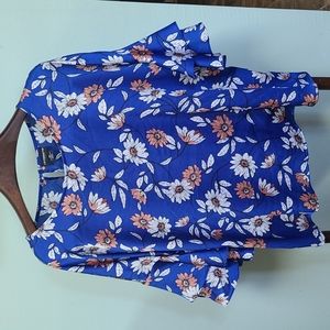 Liz Claiborne XXL bell sleeve flowy blouse